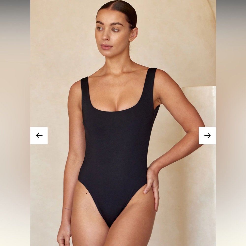 Monday Swimwear Sardinia Black One-Piece Swimsuit
